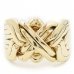 14k Gold Puzzle Ring 8-band heavy
